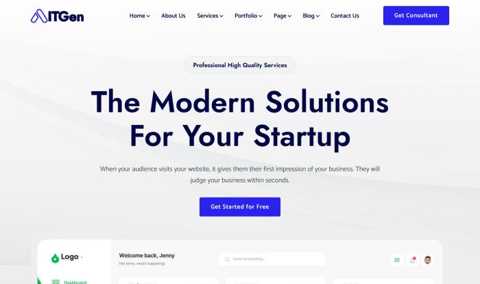 管理系统软件公司网站模板